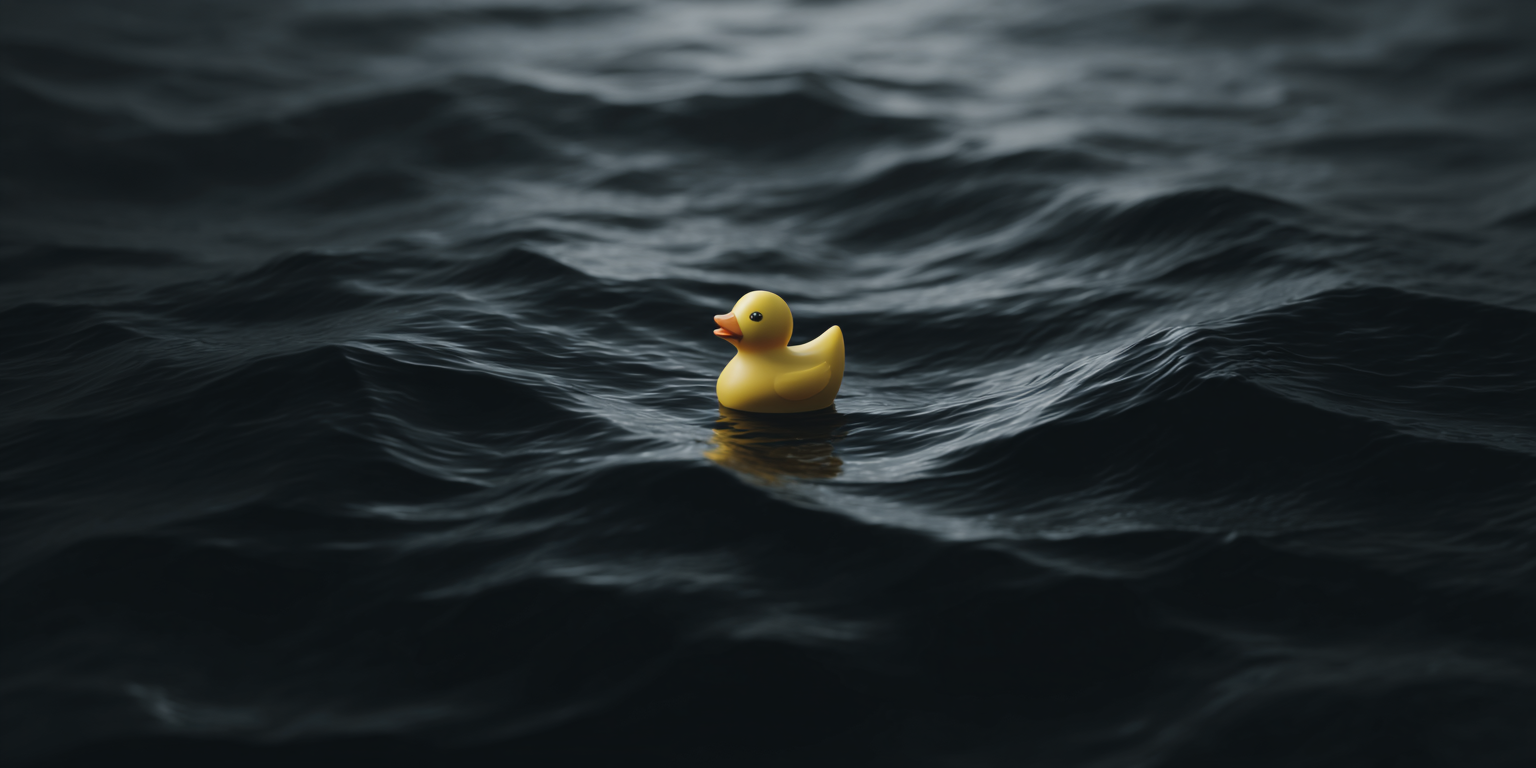 Pato amarillo — Imagen generada por participante